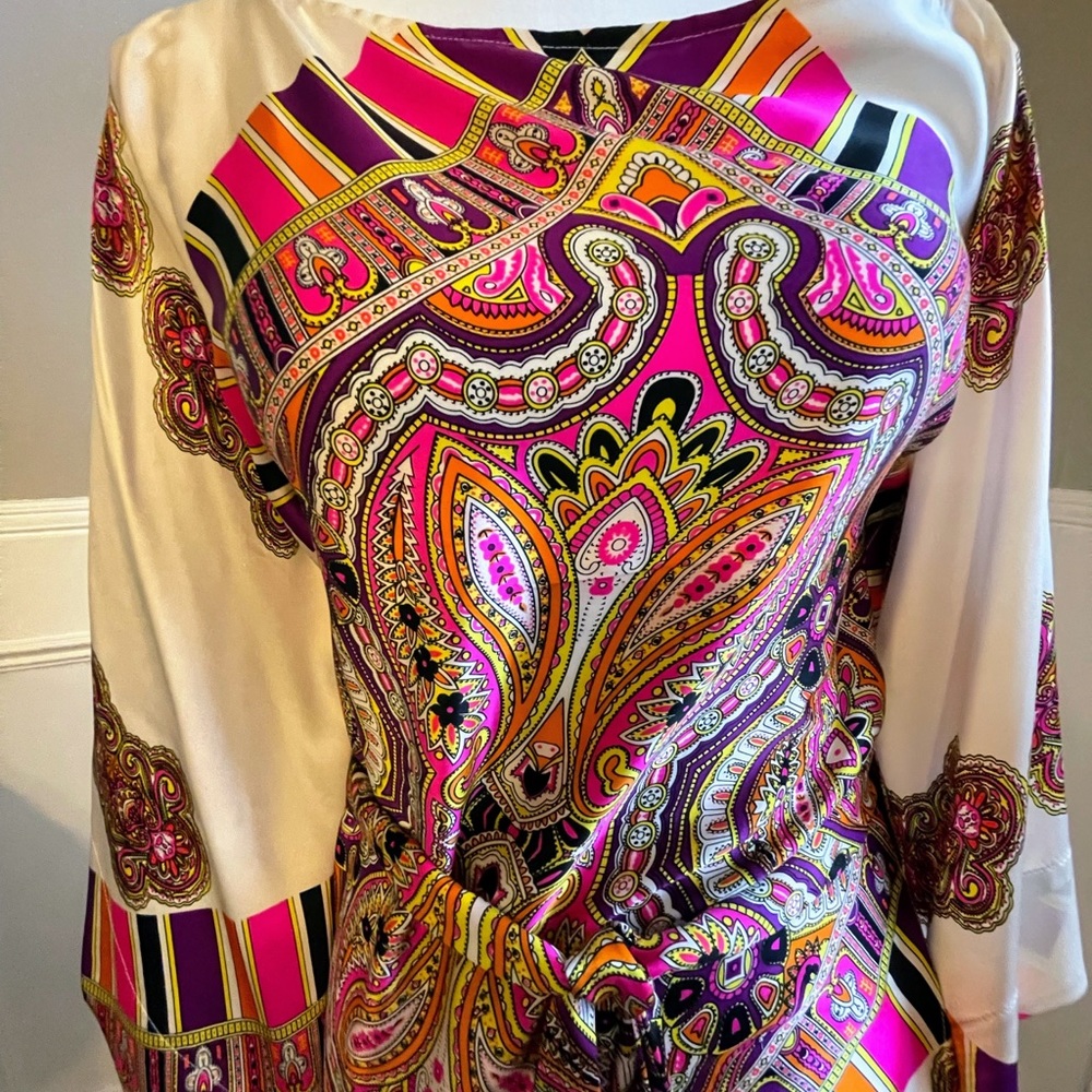 Cache Multicolor Geometric Dress - Picture 8 of 16
